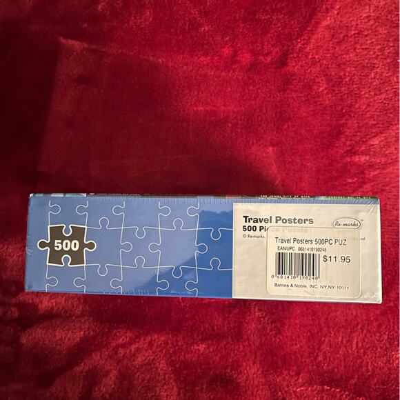 NIB American Travel Posters Jigsaw Puzzle - 500 Pieces - Picture 4 of 4